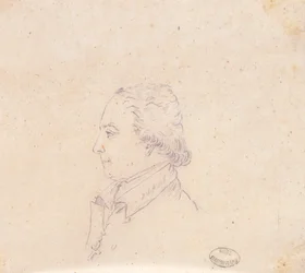 Desenho de um prelado